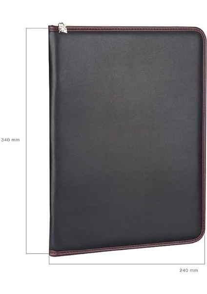 413-4 Fermuarlı Lüks Sekreterlik Hesap Makineli Bordo fırsatları