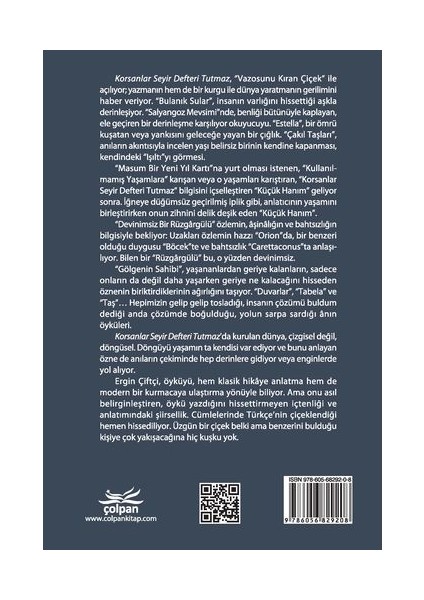 Korsanlar Seyir Defteri Tutmaz - Ergin Çiftçi modelleri