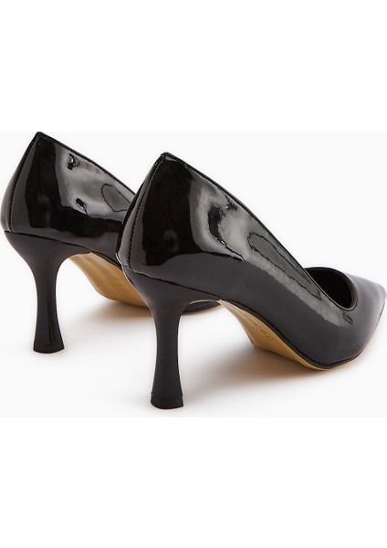 Dolly Siyah Rugan Stiletto Kadın Topuklu Ayakkabı indirimleri