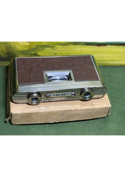 1970 Ler Katlanır Rus Opera Dürbünü - Kutusunda