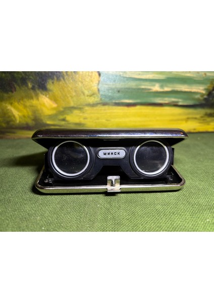 1970 Ler Katlanır Rus Opera Dürbünü - Kutusunda