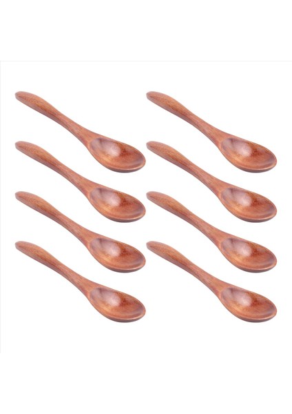 QuirkyQuar Ahşap Kaşıklar, Küçük Ahşap Kaşıklar, Mini Yemek Kaşığı, Sıcak Çikolata, Bal, Kahve, Çay Için Ahşap Mutfak Aksesuarları (Yurt Dışından) modelleri