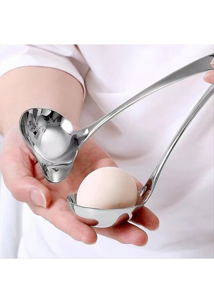 QuirkyQuar 2pcs Küçük Sos Kepçesi, Sos Kepçe, Dökme Spout ile Sos Kepçe, Paslanmaz Çelik Mini Kepçe, Bulaşık Makinesi Kasası (Yurt Dışından) fırsatları