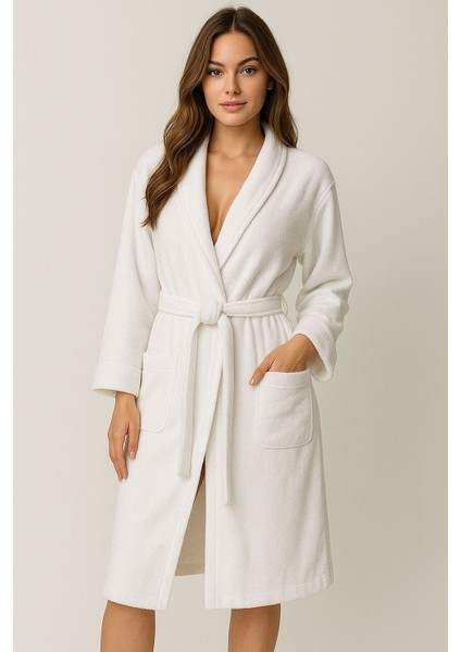 Beyaz Bornoz Unisex fiyatları