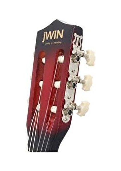 CG-3802 Klasik Gitar 100 cm Ihlamur Kapaklı Başlangıç Düzeyi Kılıf ve Pena Hediyeli