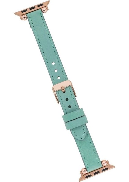 Apple Watch Uyumlu Deri Kordon 42-44-45MM Ferro Brn7 fırsatları