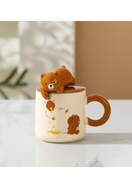 Sevimli Ayı Temalı Seramik Kupa modelleri