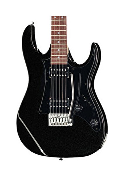 GRX20-BKN Siyah Elektro Gitar Ergonomik Tasarım ve Güçlü Ses Çıkışı indirimleri