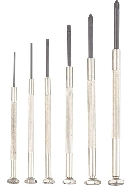 W 2251, Saatçi Tornavida Seti 6 Parça, Gri, Siyah fiyatları