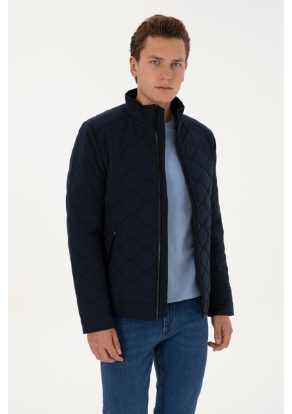 Erkek Lacivert Mont 50310977-VR033 modelleri