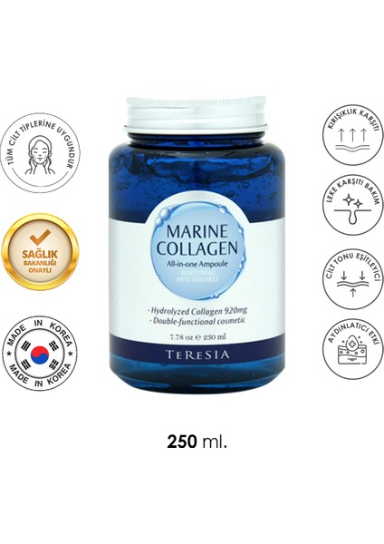 Deniz Kolajeni Içeren Yoğun Nemlendirici ve Sıkılaştırıcı Cilt Serumu