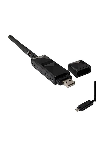 Netcard AR9271 USB Wifi Adaptörü Çıkarılabilir 2dbı Adaptörü Taşınabilir Internet Erişim Siyah fırsatları