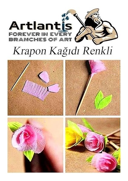 5 Li Fosforlu Krepon Kağıdı fırsatları