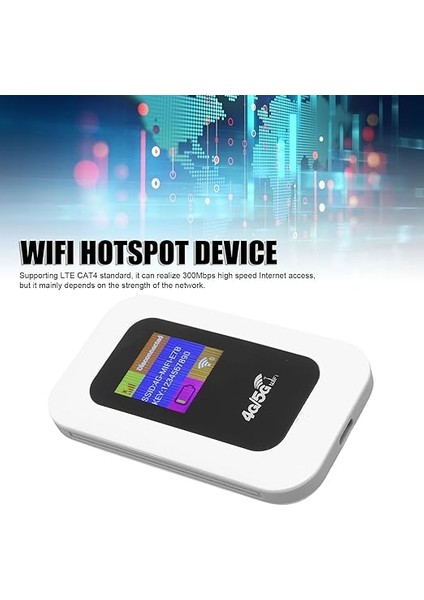 5g Mobil Hotspot, Seyahat Için Taşınabilir Wifi, 10 Cihaza Kadar Bağlantı Kurun, 2100MAH Pil, 300MBPS Kablosuz Ağ Cihazı 1 Sım Kart Yuvası fiyatları