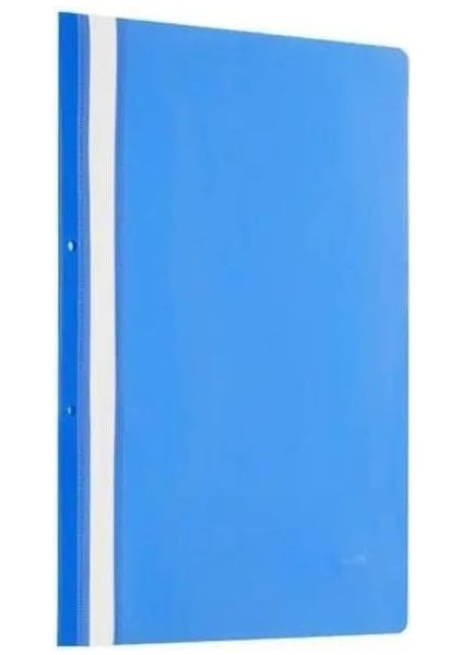 Plastik Telli Dosya Mavi 50LI Paket