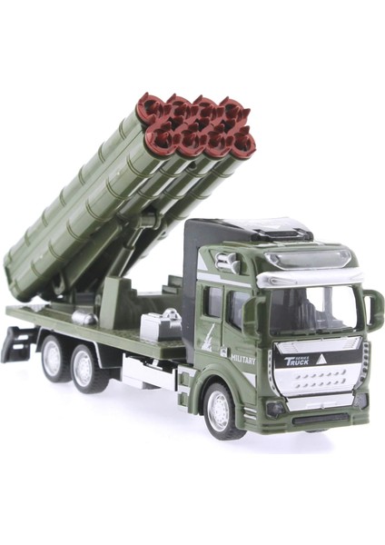 Sürtmeli Die Cast Metal Roketatar Rampalı Askeri Kamyon fiyatları