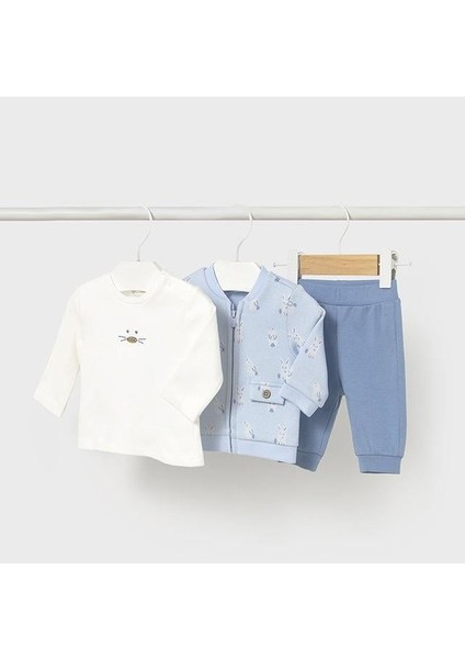 Erkek Bebek 3'lü Eşofman Takımı 2622 0/18 Ay