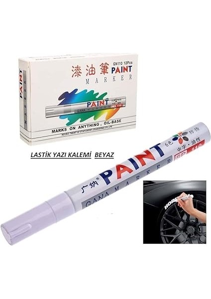 Araç Lastik Yazı Kalemi - Araba Lastik Yazı Kalemi - Lastik Yazısı Boyama Kalem - Lastik Kalem Beyaz fiyatları