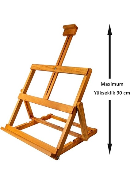 Kare Ayaklı Masaüstü 5 Kademeli Şövale indirimleri