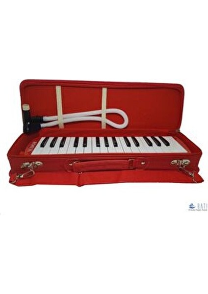 Melodika 32 Tuşlu Kırmızı Renk Hortumlu Müzik Aleti Türkiye Menşeli fiyatları