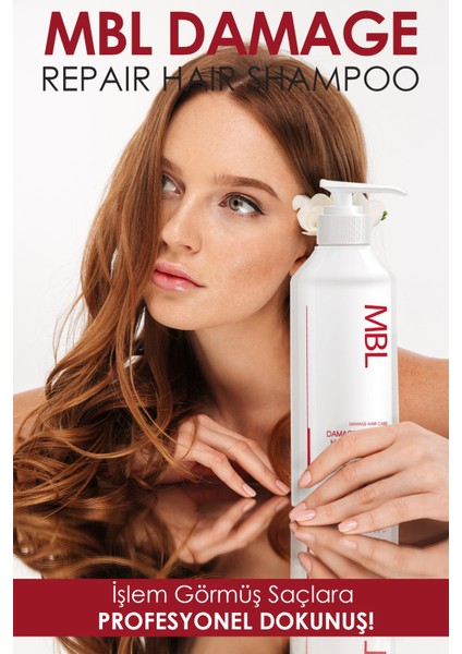 Mbl Damage Repair Şampuan – Işlem Görmüş Yıpranmış Saçlar Için Özel Bakım Şampuanı