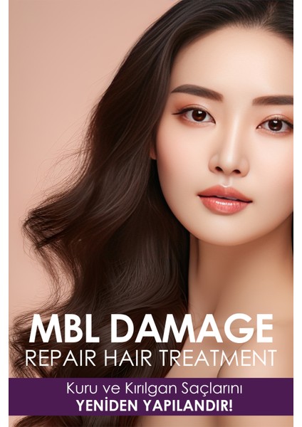 Mbl Saç Onarıcı Maske – Kırılma Karşıtı, Nemlendirici, Güçlendirici Bakım