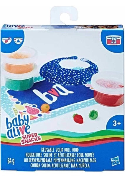 C2727 Baby Alive Super Snacks Yedek Mama Paketi +3 Yaş