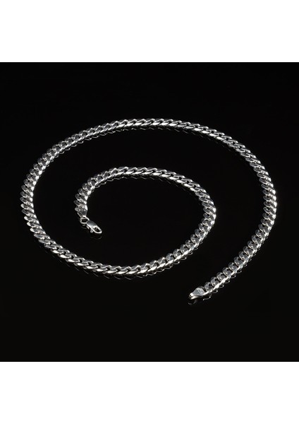 180 Mikron Rodyum Gurmet Gümüş Zincir fiyatları