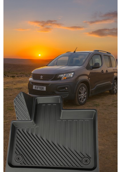 Peugeot Rifter 2018+ Uyumlu 3D Oto Paspas Premium fiyatları