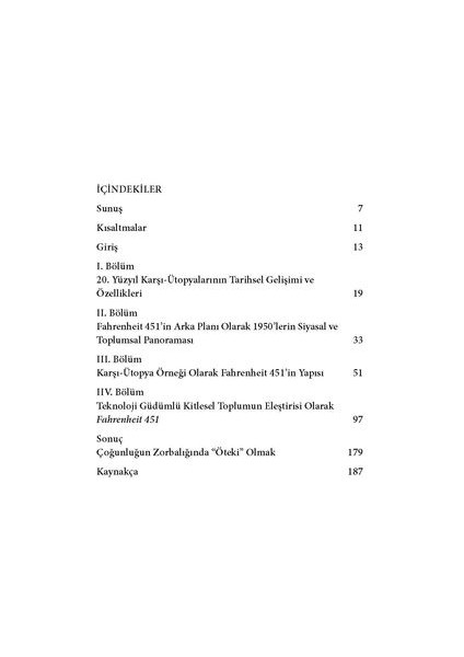 Kurgu İle Gerçek Arasında Totaliter Bir Dünya Fahrenheit 451 - Zehra Azade Soysal fiyatları