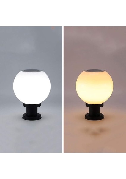 Set Üstü Küre Solar Led, Bahçe Lambası 60W, Güneş ENERJILI+220V Elektrikli Hibrit, E27 Duy, Fotoselli, Uzaktan Kumandalı, 3 Modlu Işık, IP65 Su Geçirmez | Uzun Ömürlü Bahçe Aydınlatma Armatürü modelleri