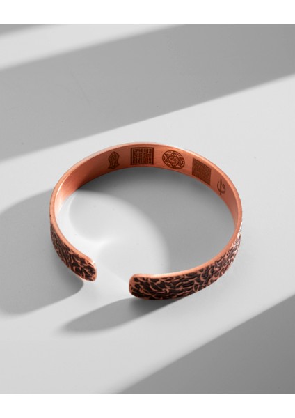 Sarmaşık Desenli 5 Motifli Prime Bakır Bilezik modelleri