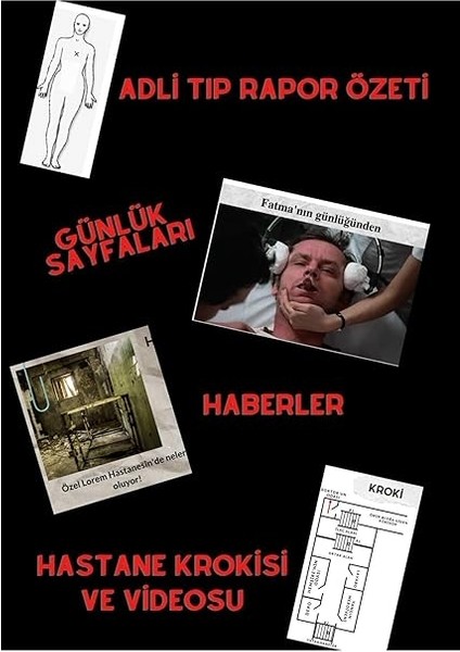 Akıl Hastanesi Davası, Cinayet Çözme ve Katili Bulma Oyunu, Suçluyu Bulma- Dedektif Oyunu indirimleri