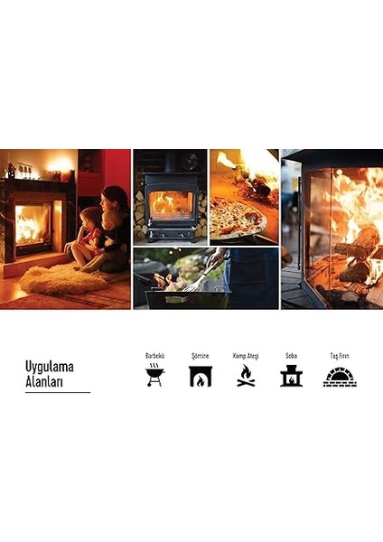 Soba, Şömine, Mangal Tutuşturucu 35 Adet 500 gr - Jel ve Çıra Alternatifi Doğal Odun Yünü Press indirimleri