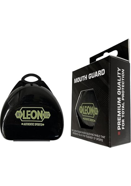 Leon 1982 Classic Dişlik Medikal Boks Dişliği Siyah Kutulu modelleri