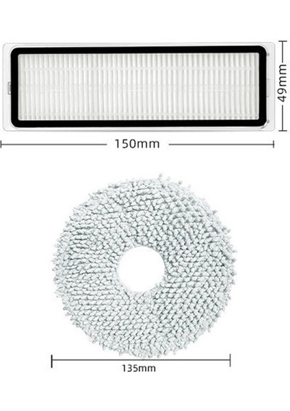 Dreame'e Uygun Süpürge Yedek Aksesuarları (Yurt Dışından) modelleri