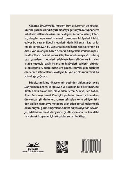 Kâğıttan Bir Dünya - Edebiyatın Satır Aralarında fırsatları