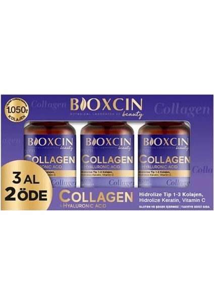 Beauty Collagen 30 Tablet - Tip1 Tip 3 Hidrolize Kolajen 3 Al 2 Öde