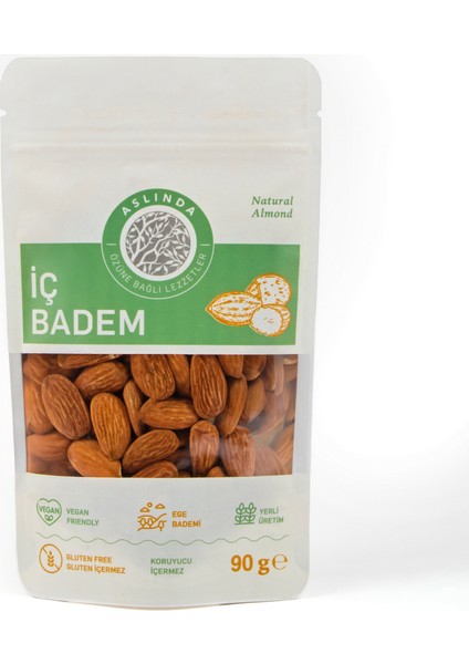 Çiğ Badem 90 gr