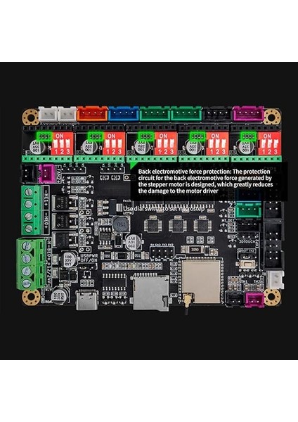 Mks Tinybee Denetleyici Kartı Anakart 32BIT 3D Yazıcı Panosu Yedek Parça Kitleri Desteği Mini 12864LCD V3 Ekran 12864 LCD Paneli indirimleri