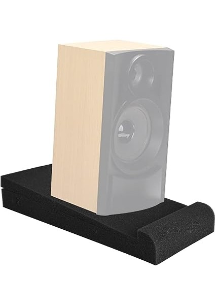 Ses Yalıtım Pedleri 2 Paket Yüksek Yoğunluklu Akustik Izolasyon Köpüğü Yalıtım Pedleri 27 * 14CM Stüdyo Monitör Hoparlörü Için Kullanılabilir Alan indirimleri