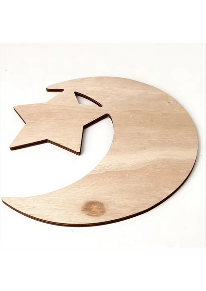 QuirkyQuar Ahşap Tepsi Ev Dekorasyon Saklama Kutusu Süsleri Eid Dekorasyon Islam Müslüman Dekorasyon Tatlı Tepsisi El Sanatları (Yurt Dışından) indirimleri