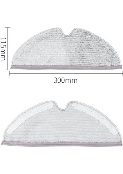 Xiaomi Parçaları Ana Yan Fırça Filtre Paspas Için 10 Parça Aksesuar Kiti (Yurt Dışından) fiyatları