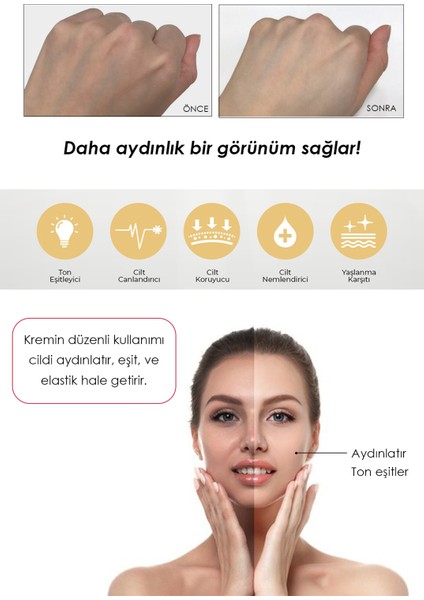 Collagen Tone-Up Cream – Aydınlık ve Eşitlenmiş Cilt Kolajen Içerikli Yüz Kremi indirimleri