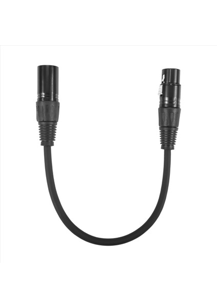 QuirkyQuar Xlr Erkek 3 Pin To Xlr Kadın 5 Pin ve Xlr Kadın 3 Pin - Xlr Erkek 5 Pin Ses Kablosu, Mikrofon Dmx Aşama Işığı Için (Yurt Dışından)
