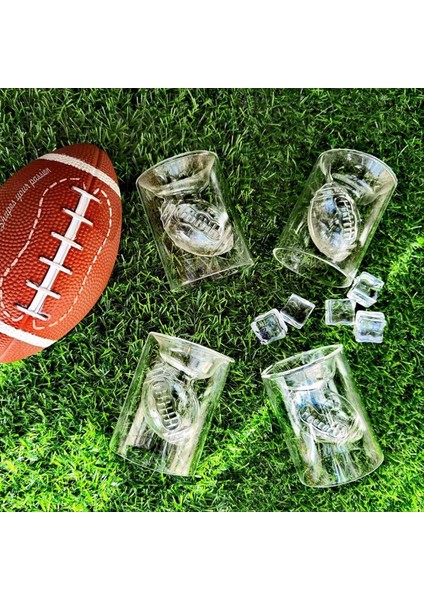 QuirkyQuar 8pcs Futbol Geri Dönüşümlü Atış Gözlükleri Içinde 3D Kabartma Futbol Topu Şekli (Yurt Dışından) modelleri