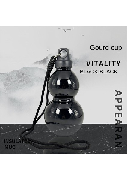 QuirkyQuar Oryantal-Mythology Creatives Kabak Su Kupası 750M Plastik Bardak Spor Su Şişesi Mavi (Yurt Dışından) indirimleri