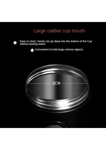 QuirkyQuar Protein Karışımları Için Shaker Şişeleri Paslanmaz Çelik Protein Tarak Soğuk/sıcak, Görünür Pencere Metal Shaker Cups-B (Yurt Dışından)