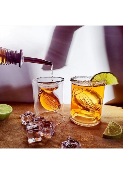 QuirkyQuar 4pcs Futbol Geri Dönüşümlü Atış Gözlükleri Içinde 3D Kabartma Futbol Topu Şekli (Yurt Dışından) fiyatları