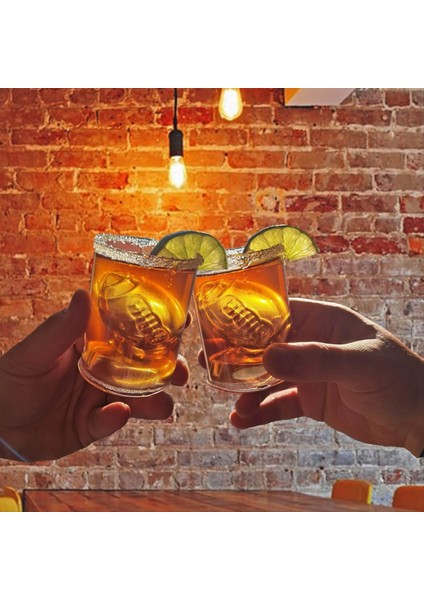 QuirkyQuar 4pcs Futbol Geri Dönüşümlü Atış Gözlükleri Içinde 3D Kabartma Futbol Topu Şekli (Yurt Dışından) fırsatları